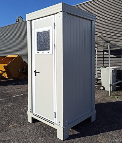 Nuevo contenedor sanitario S1 con WC y lavabo