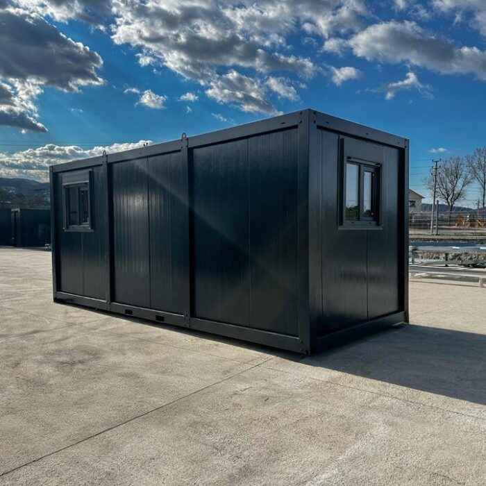 CONTENEDOR DE OFICINA NEGRO 240X600