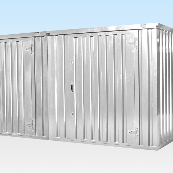 JUEGO CONTENEDOR 4M X 4.2M PLANO ENLACE LATERAL (GALVANIZADO)