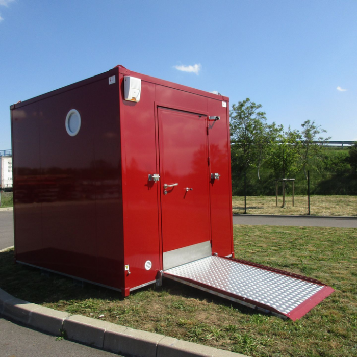 MODULO SANITARIO CONTENEDOR PARA DISCAPACITADOS