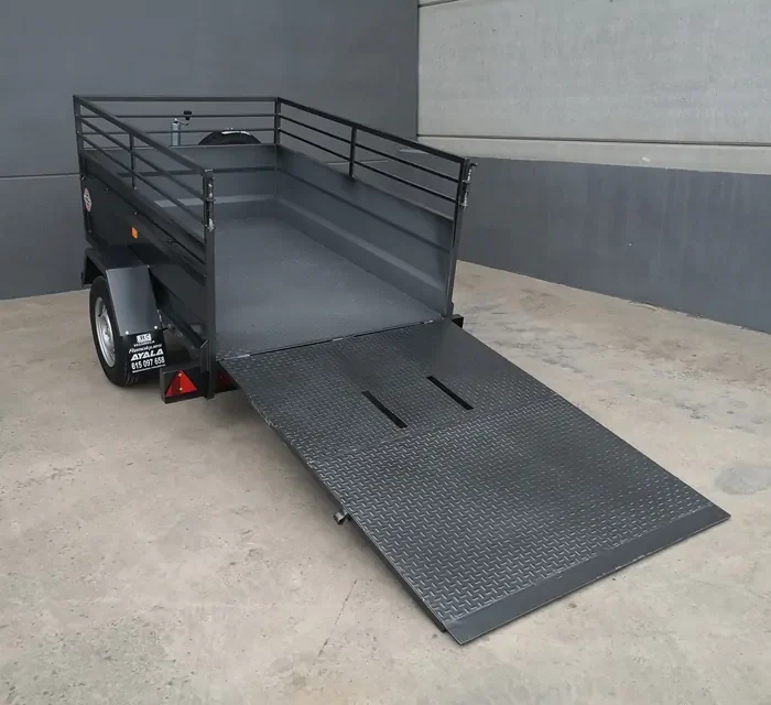 Remolque porta maquinaria industrial – Mma 750 kg