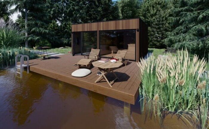 Sauna Prefabricada SIP Riga, 24 m²