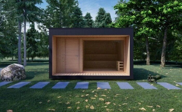 Sauna Prefabricada SIP Prague, 15 m²
