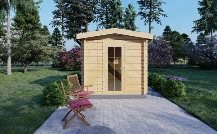 Sauna Exterior Stoke-On-Trent, 7 m²